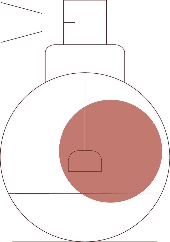 Perfume Creative Icon Design vector