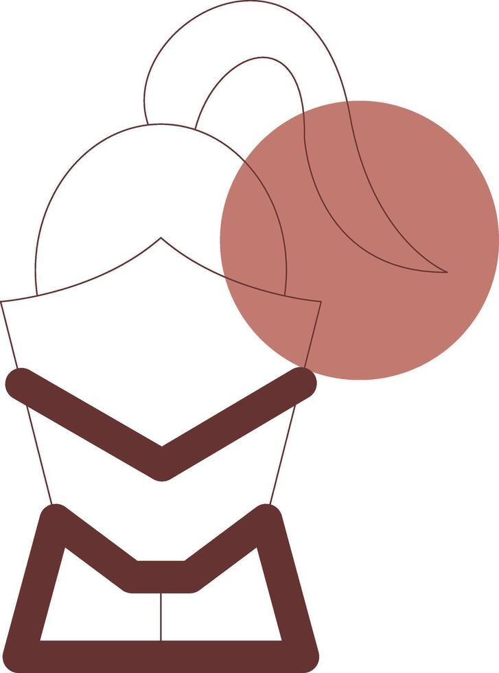 diseño de icono creativo de casco vector