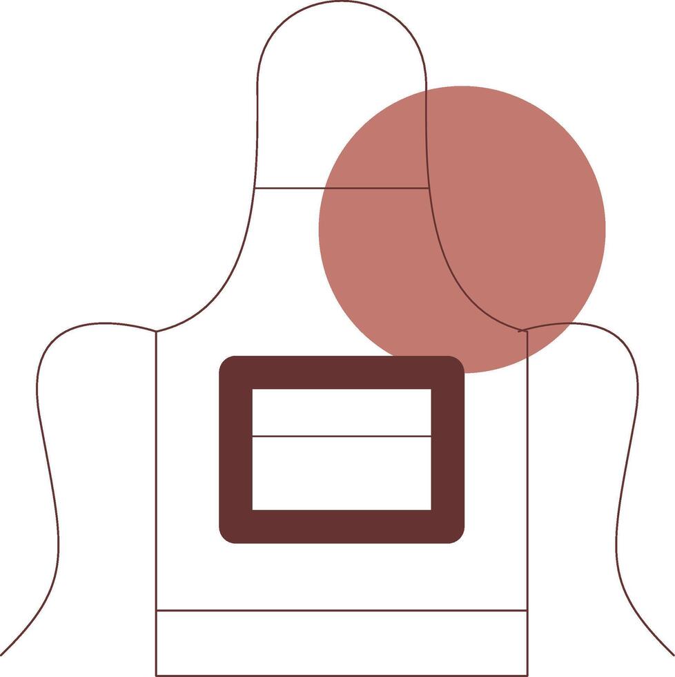 Apron Creative Icon Design vector
