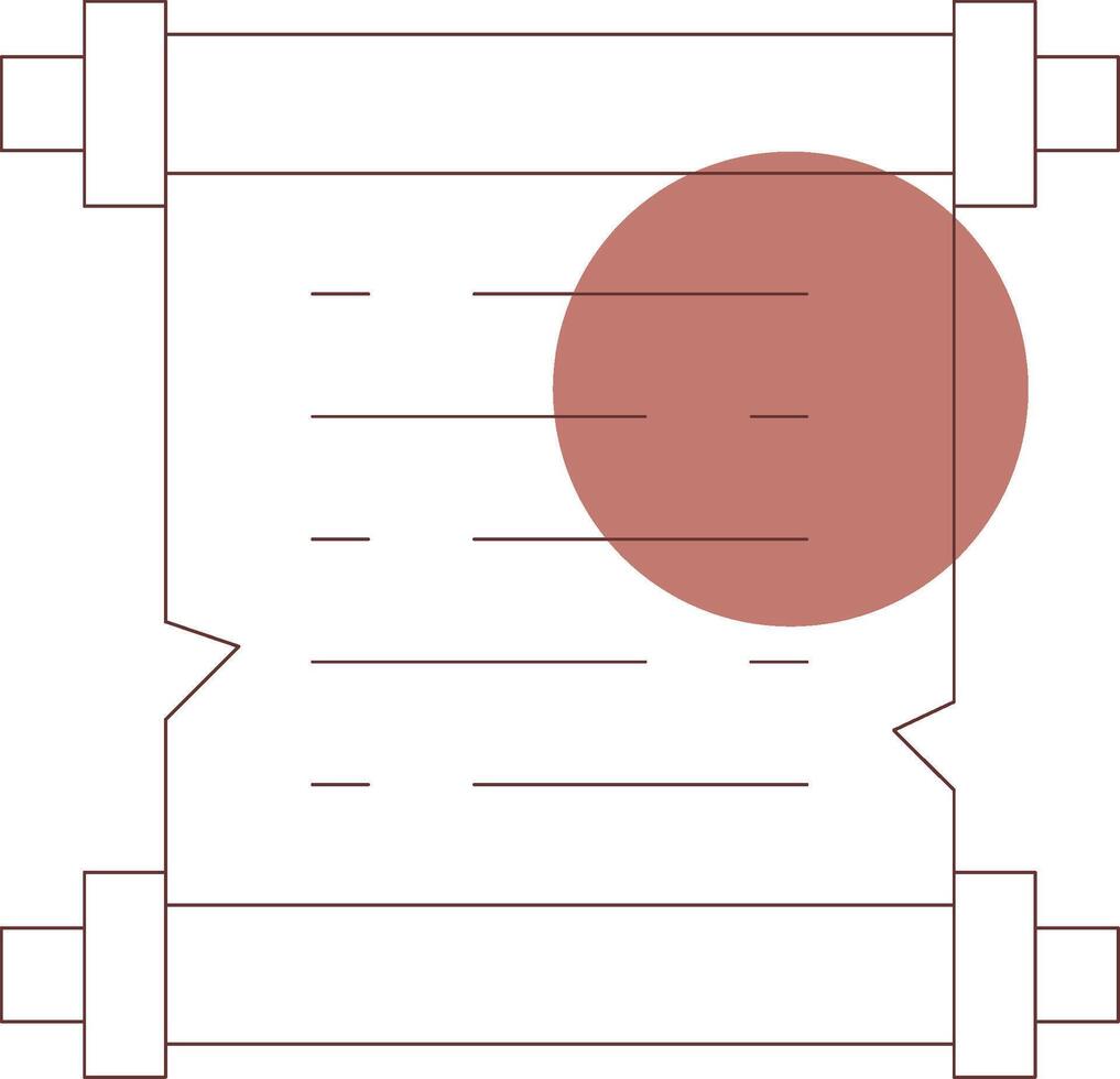 Scroll Creative Icon Design vector