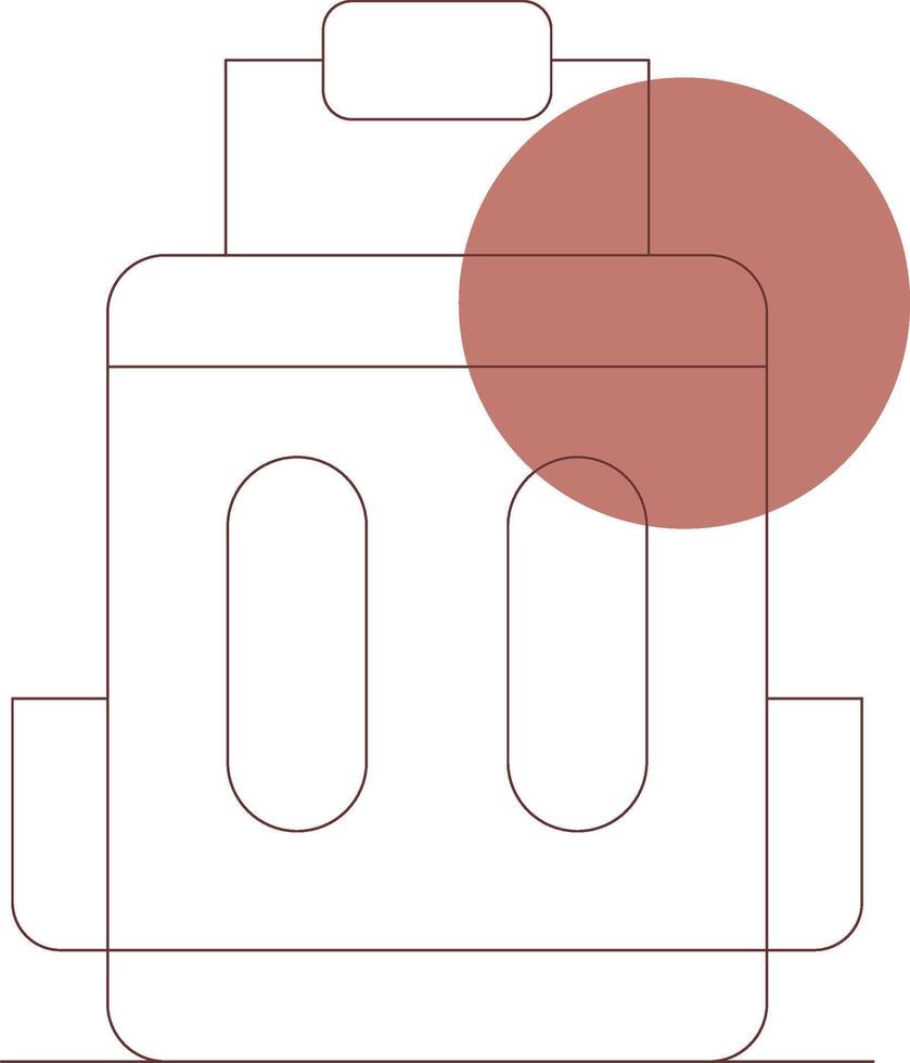 Travel Luggage Creative Icon Design vector