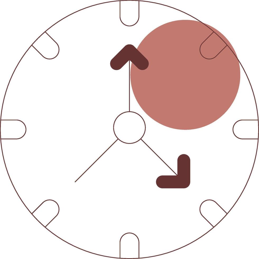 Clock Creative Icon Design vector