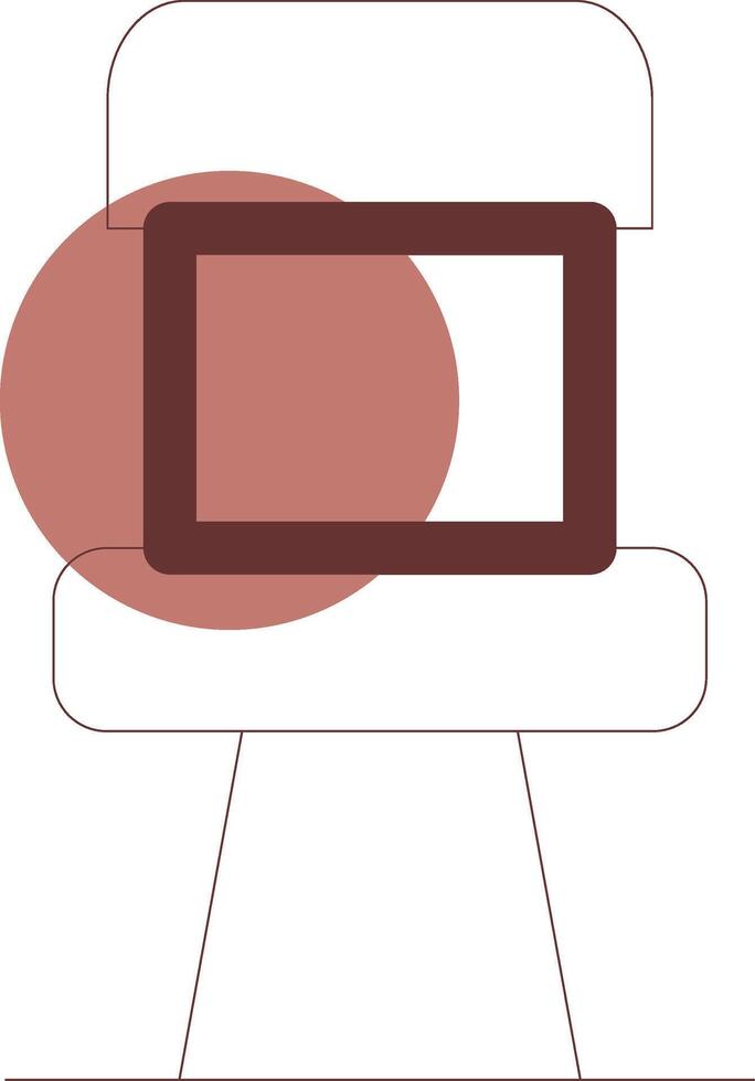 Chair Creative Icon Design vector