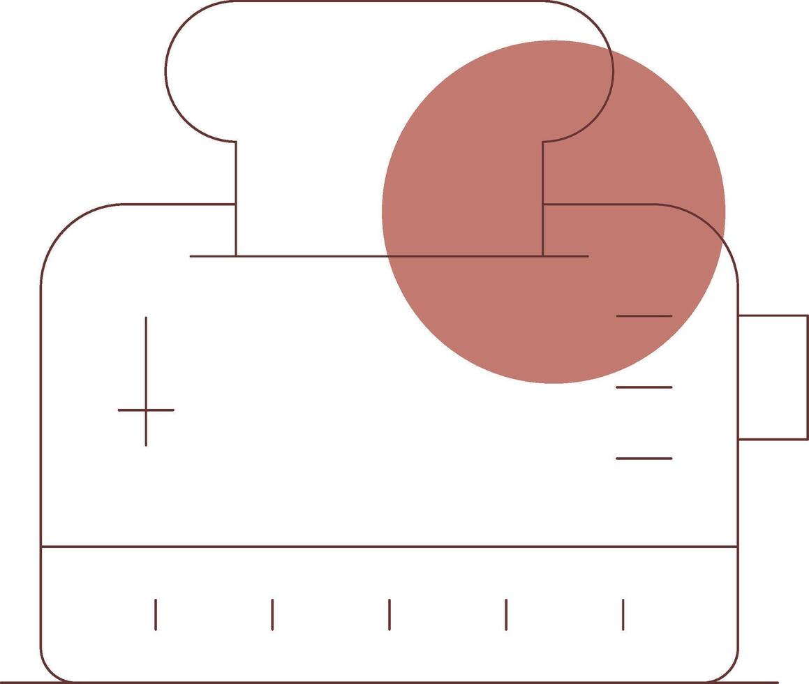 Toaster Creative Icon Design vector