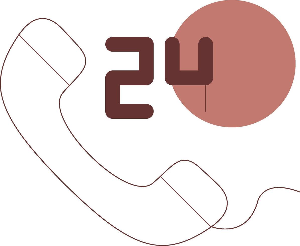 Emergency call Creative Icon Design vector