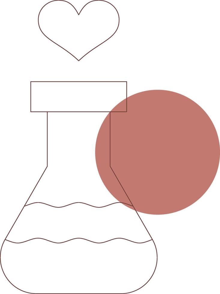 Test Tube Creative Icon Design vector