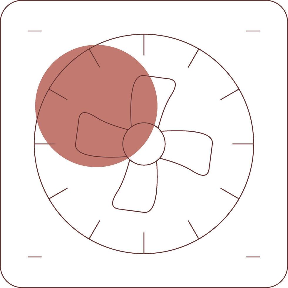 Cooling Creative Icon Design vector