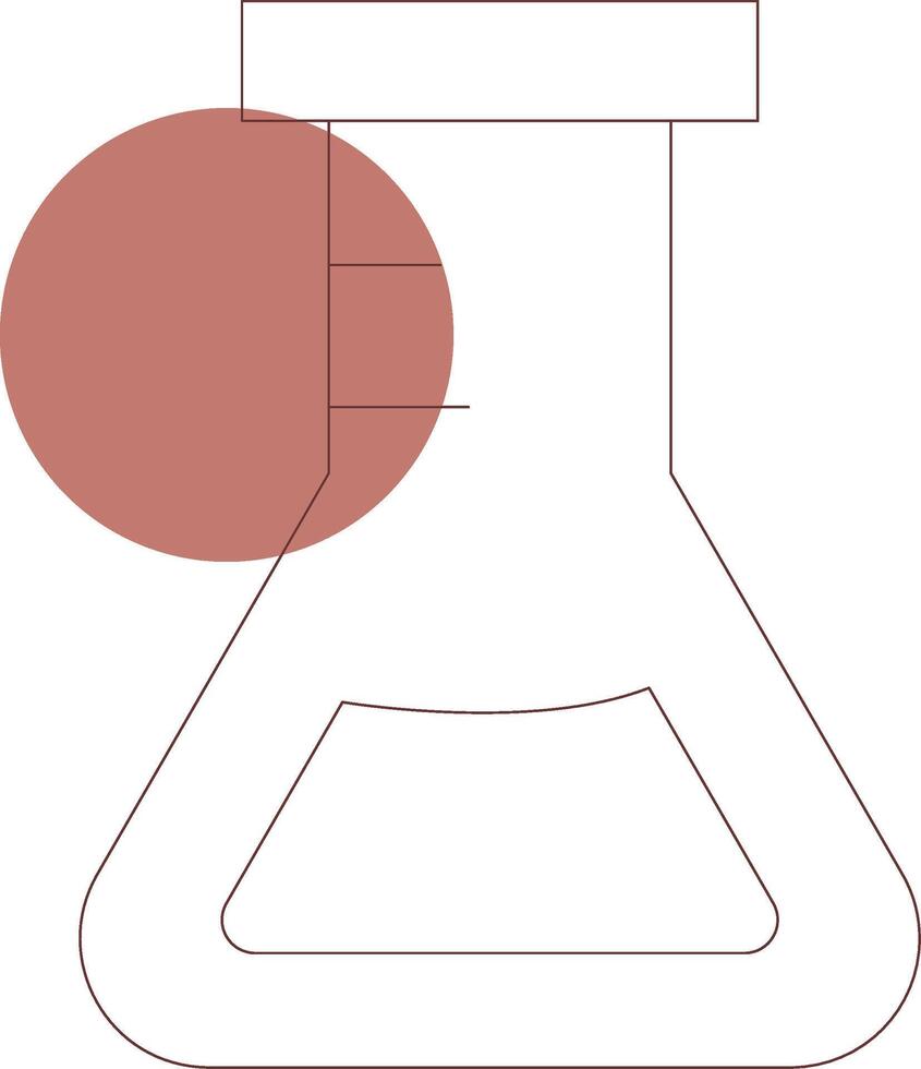 Flask Creative Icon Design vector
