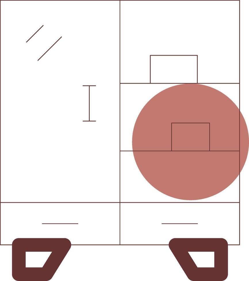Closet Creative Icon Design vector