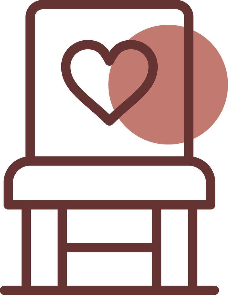 Chair Creative Icon Design vector