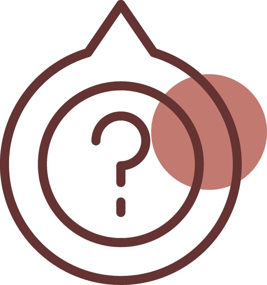 Question Creative Icon Design vector