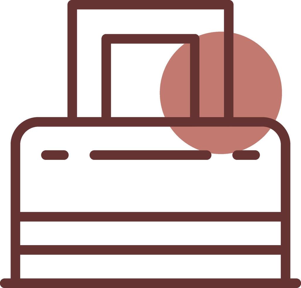 Printer Creative Icon Design vector