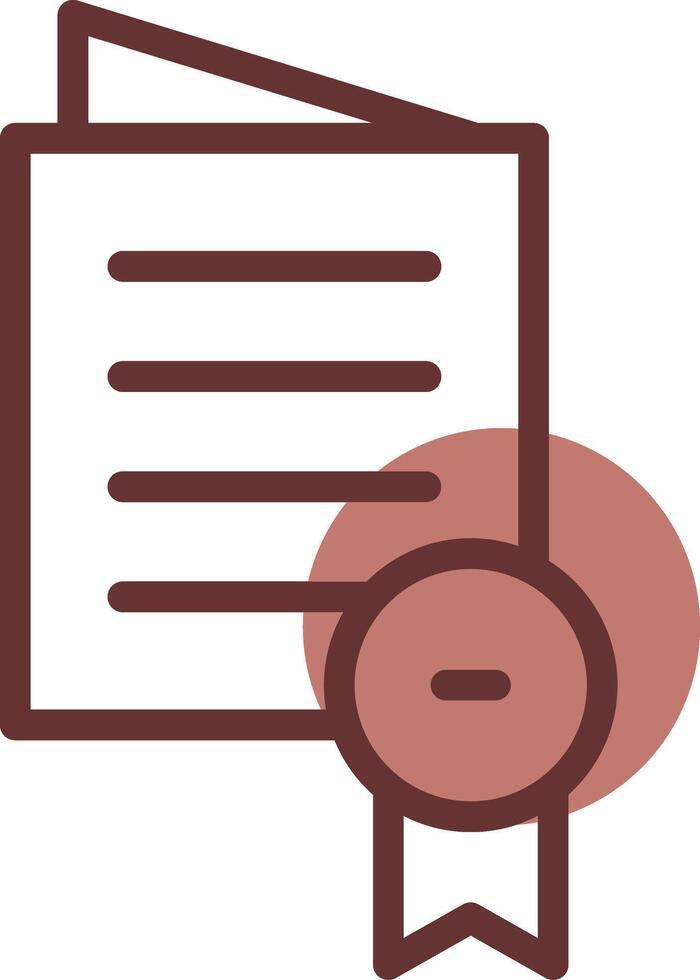 Certificate Creative Icon Design vector