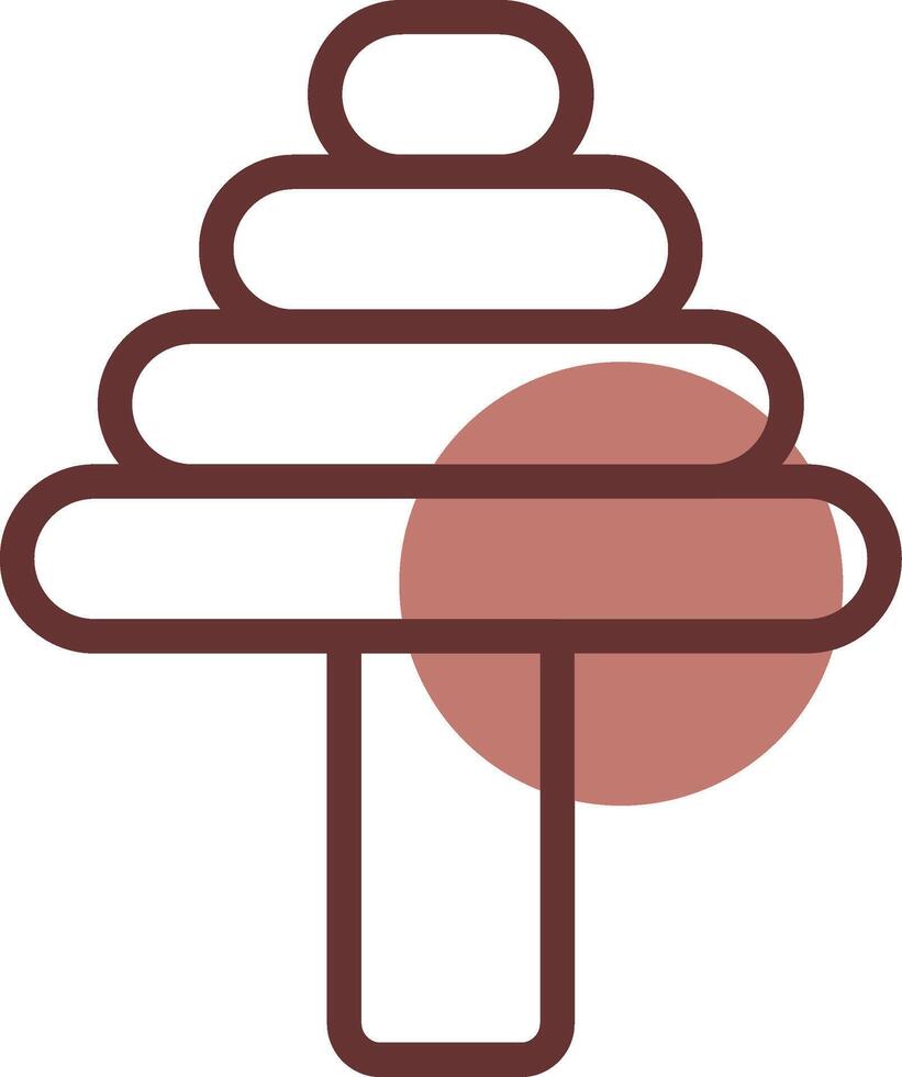 Edge Step Drill Creative Icon Design vector