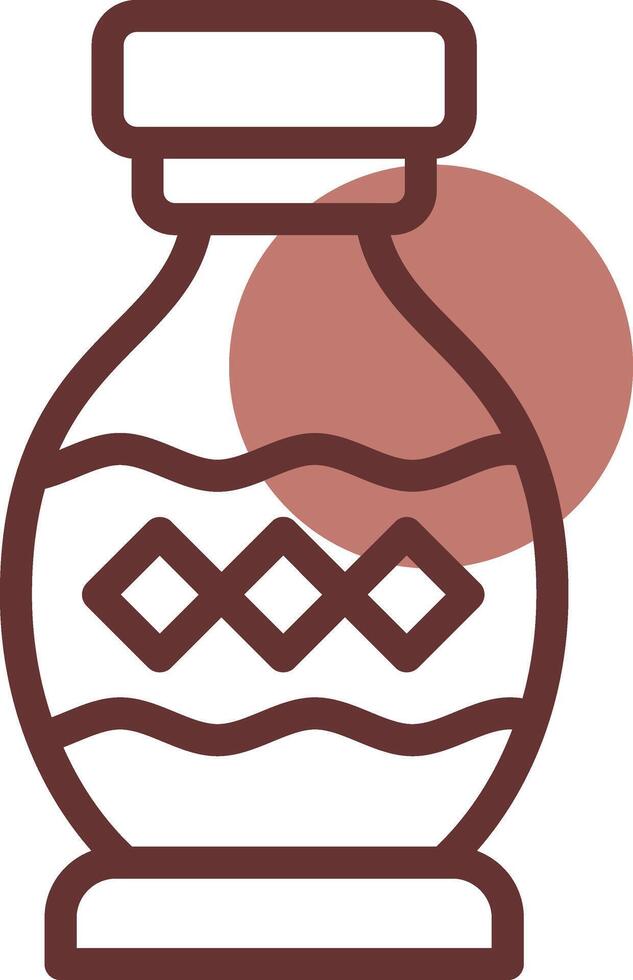 Vase Creative Icon Design vector