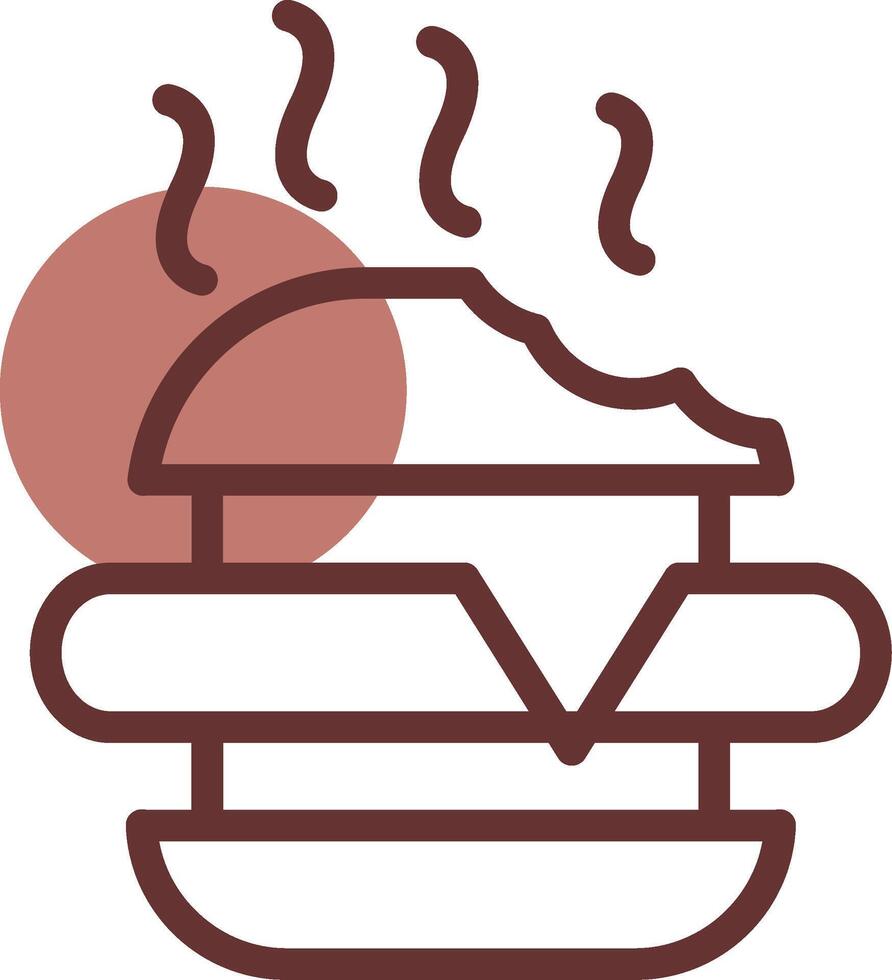 Rotten Creative Icon Design vector