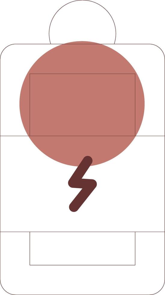 Charging Battery Creative Icon Design vector