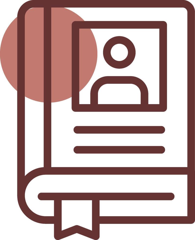 diseño de icono creativo de libro cerrado vector