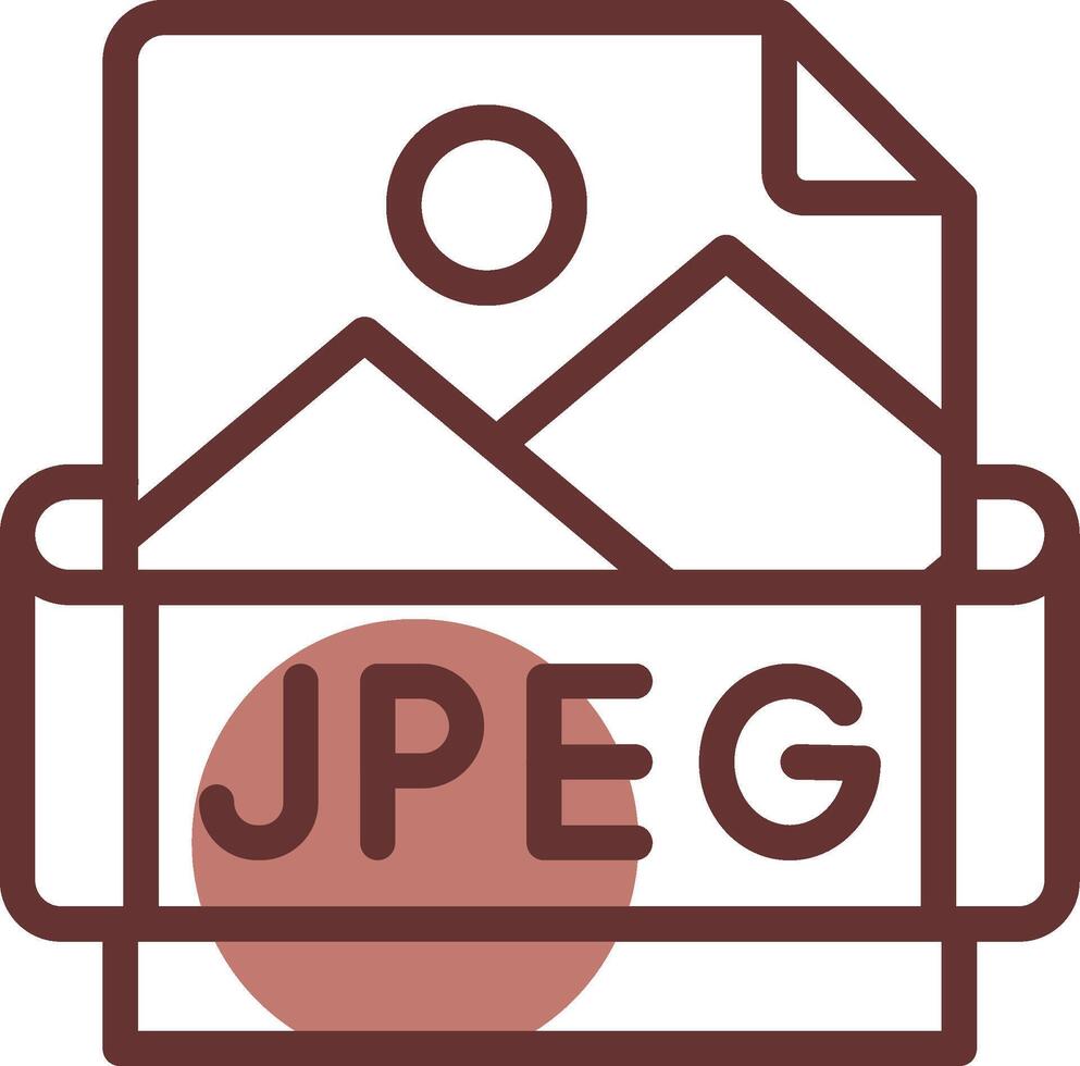 Jpeg Creative Icon Design vector