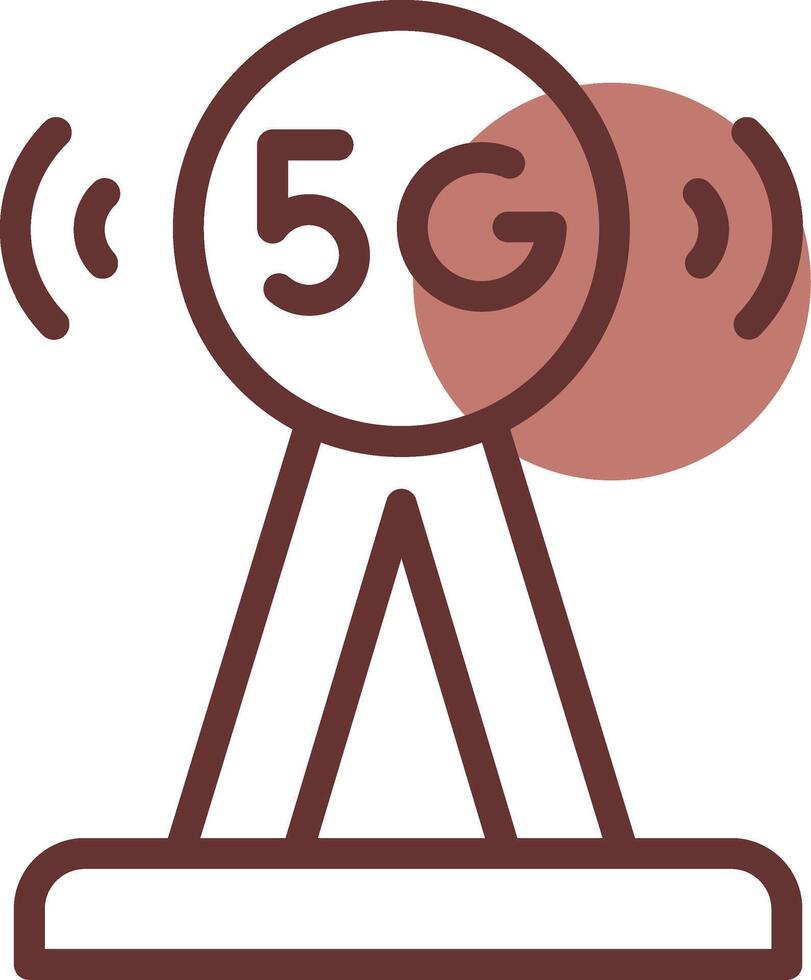 Antenna Creative Icon Design vector