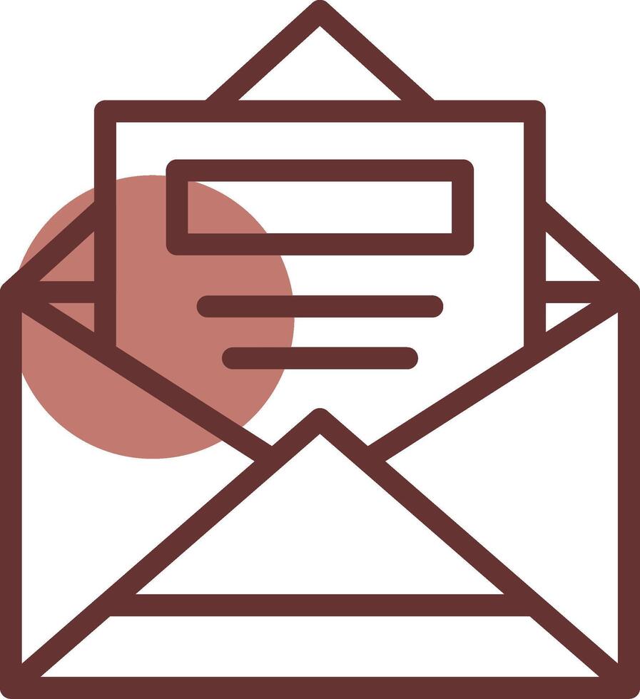 Open Email Creative Icon Design vector