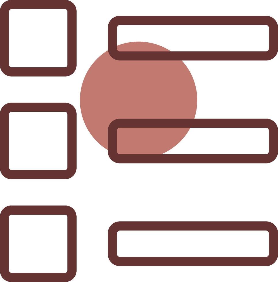 List Creative Icon Design vector