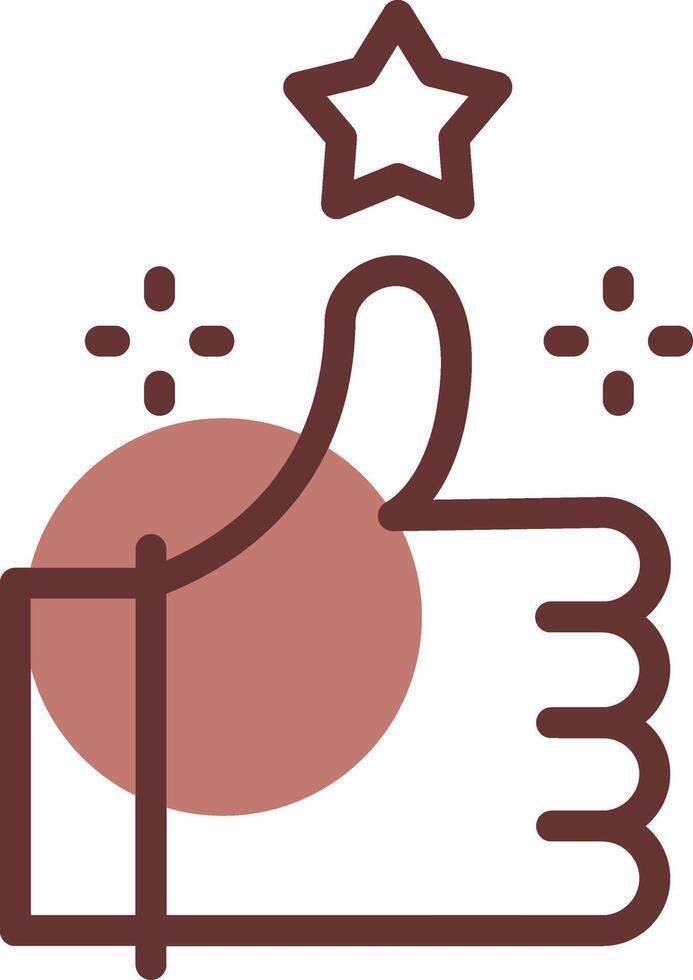 Appreciation Creative Icon Design vector