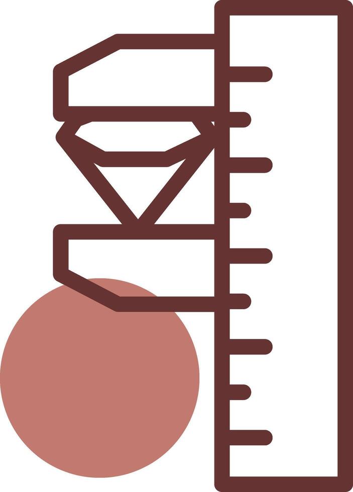 Size Creative Icon Design vector