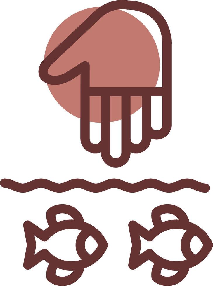 Holding Catch Creative Icon Design vector