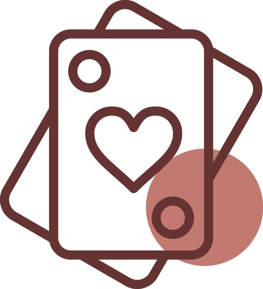 Playing Cards Creative Icon Design vector