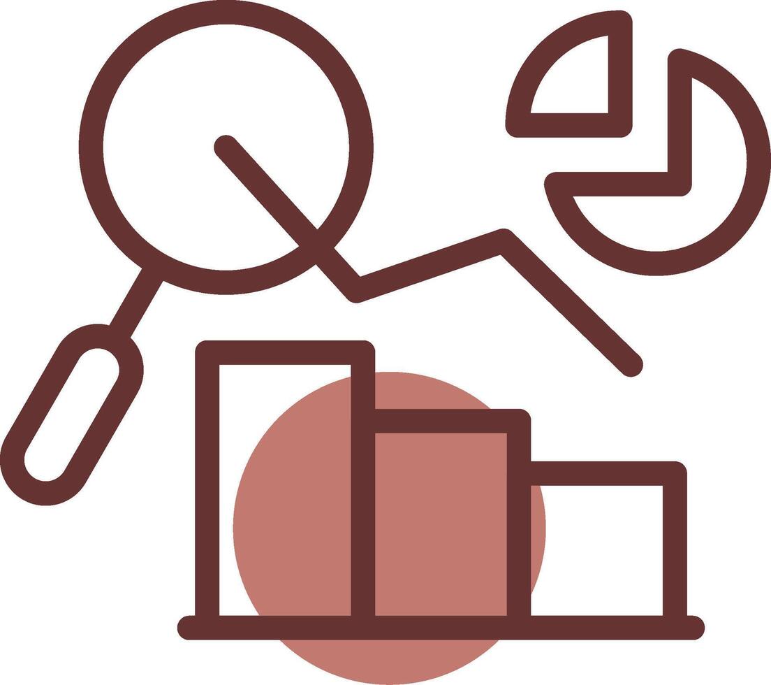 Research Process Creative Icon Design vector