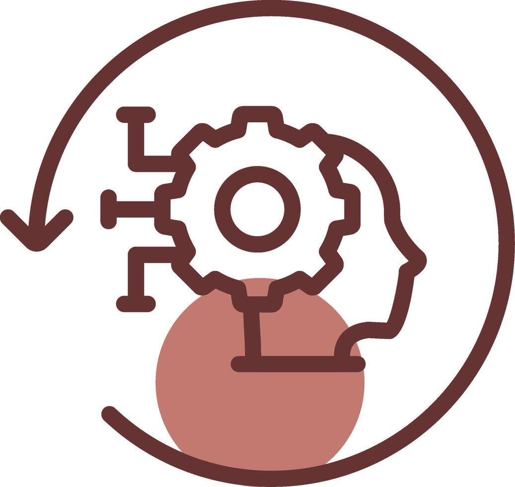 Reverse Engineering Creative Icon Design vector