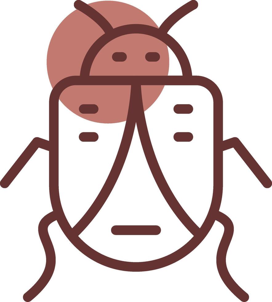 Bug Creative Icon Design vector