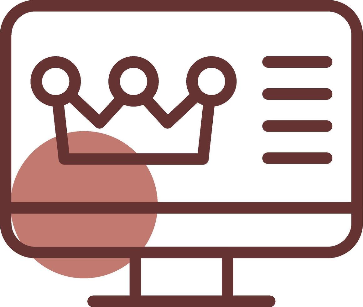 Premium Content Creative Icon Design vector