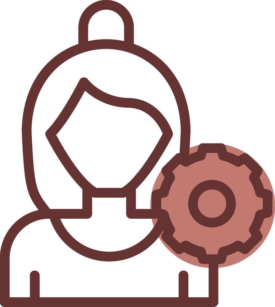 User Settings Creative Icon Design vector