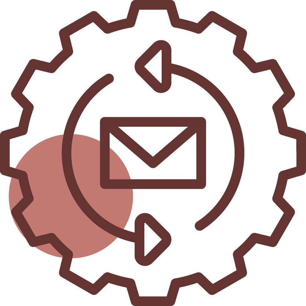 Marketing Automation Creative Icon Design vector