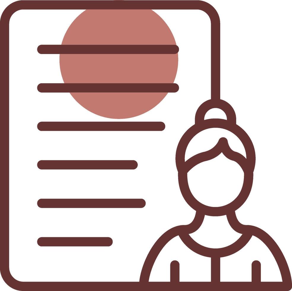 User Scenarios Creative Icon Design vector