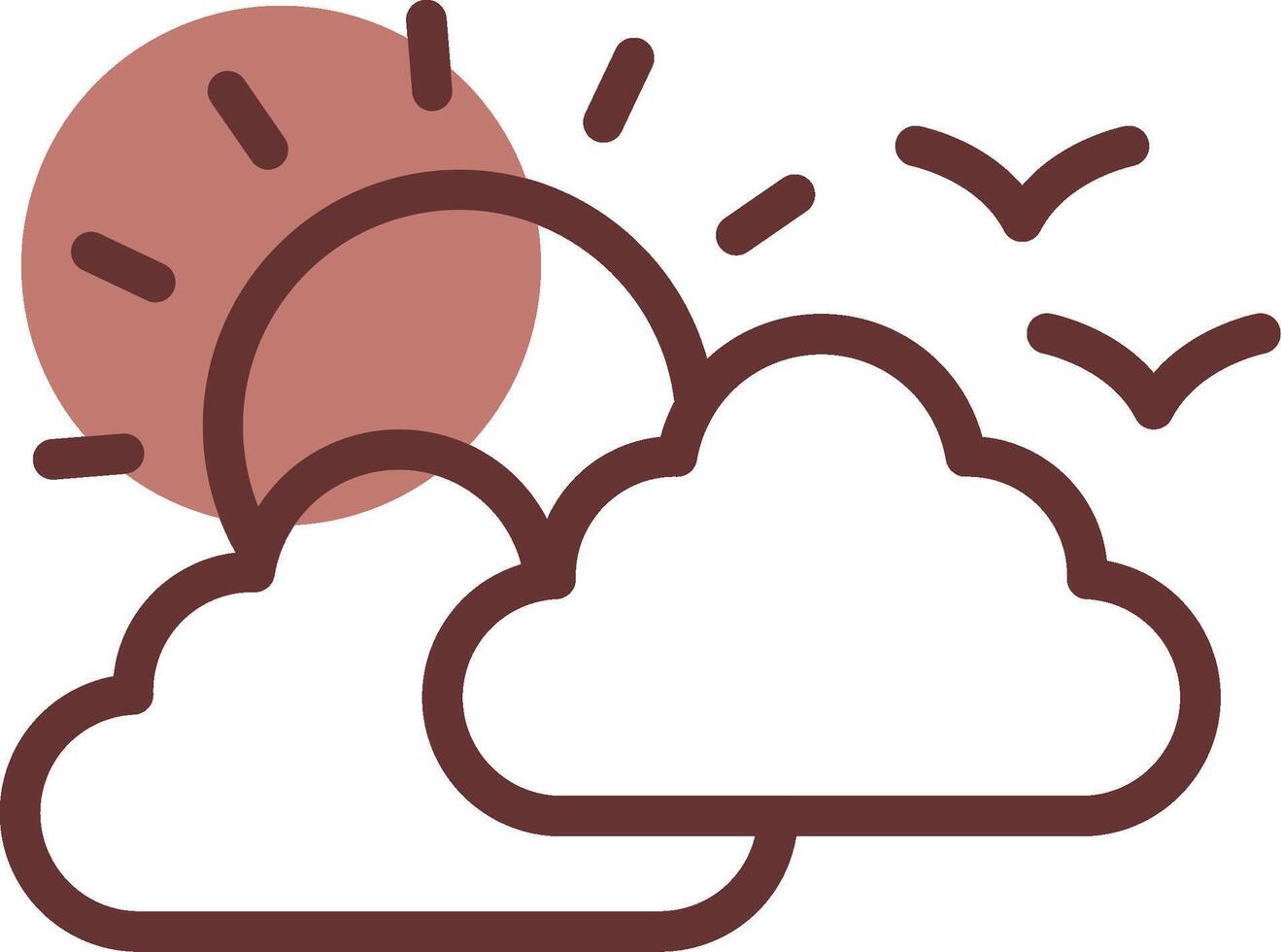 Good Weather Creative Icon Design vector