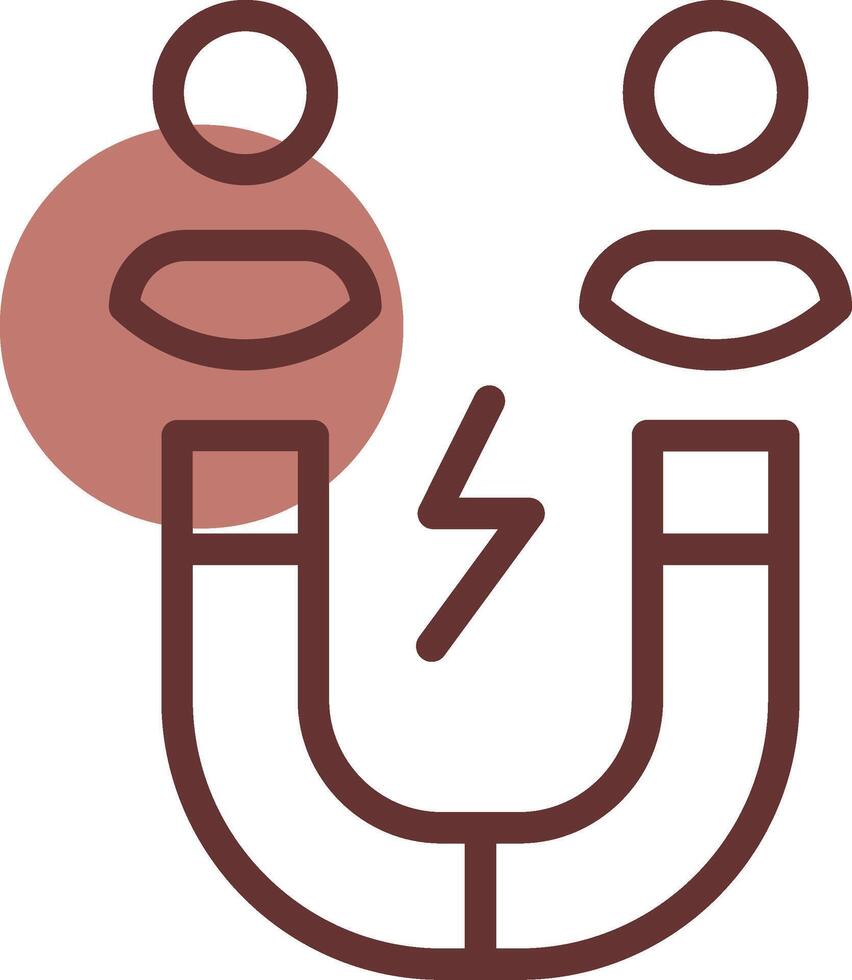 Customer Retention Creative Icon Design vector