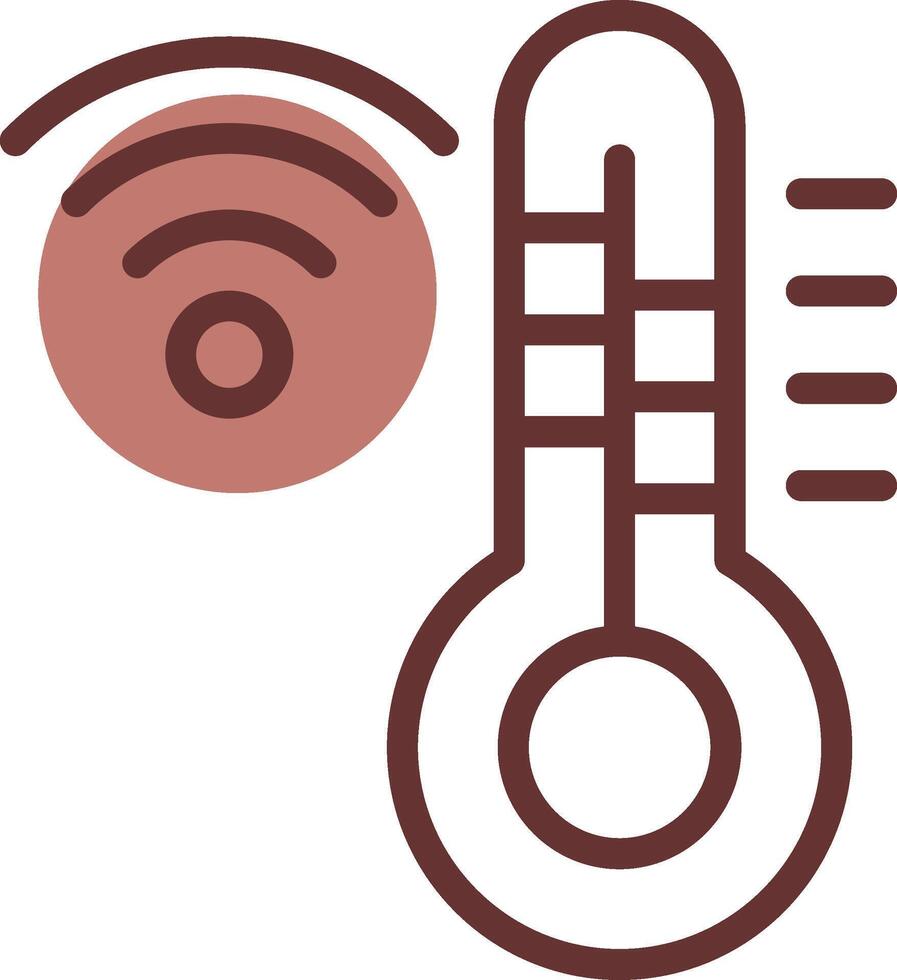 Thermostat Creative Icon Design vector