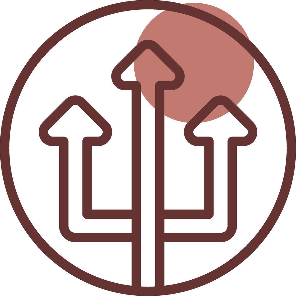 Pathway Creative Icon Design vector