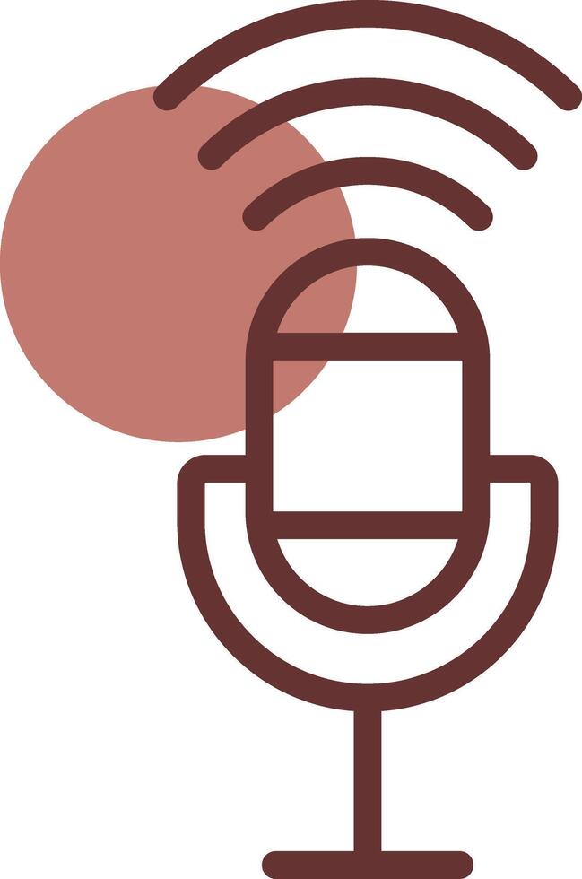 Voice Control Creative Icon Design vector