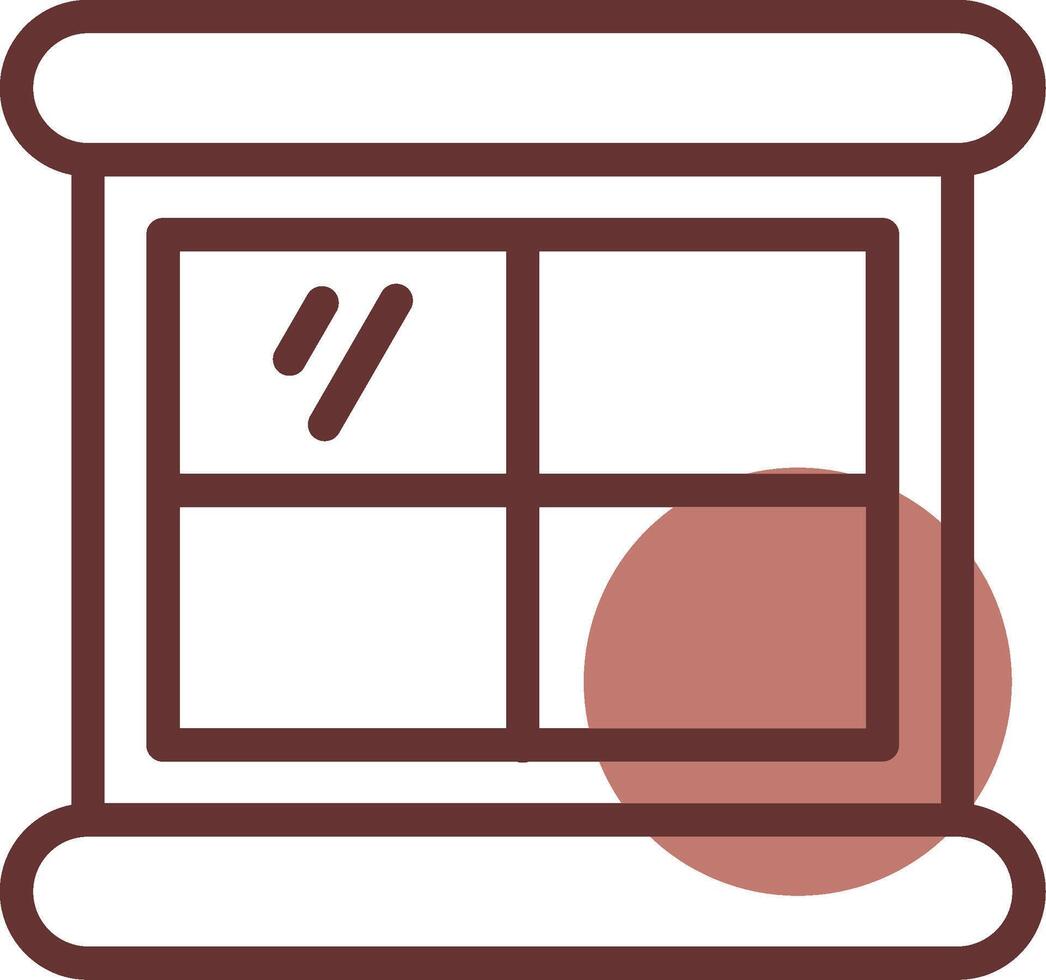 Window Creative Icon Design vector