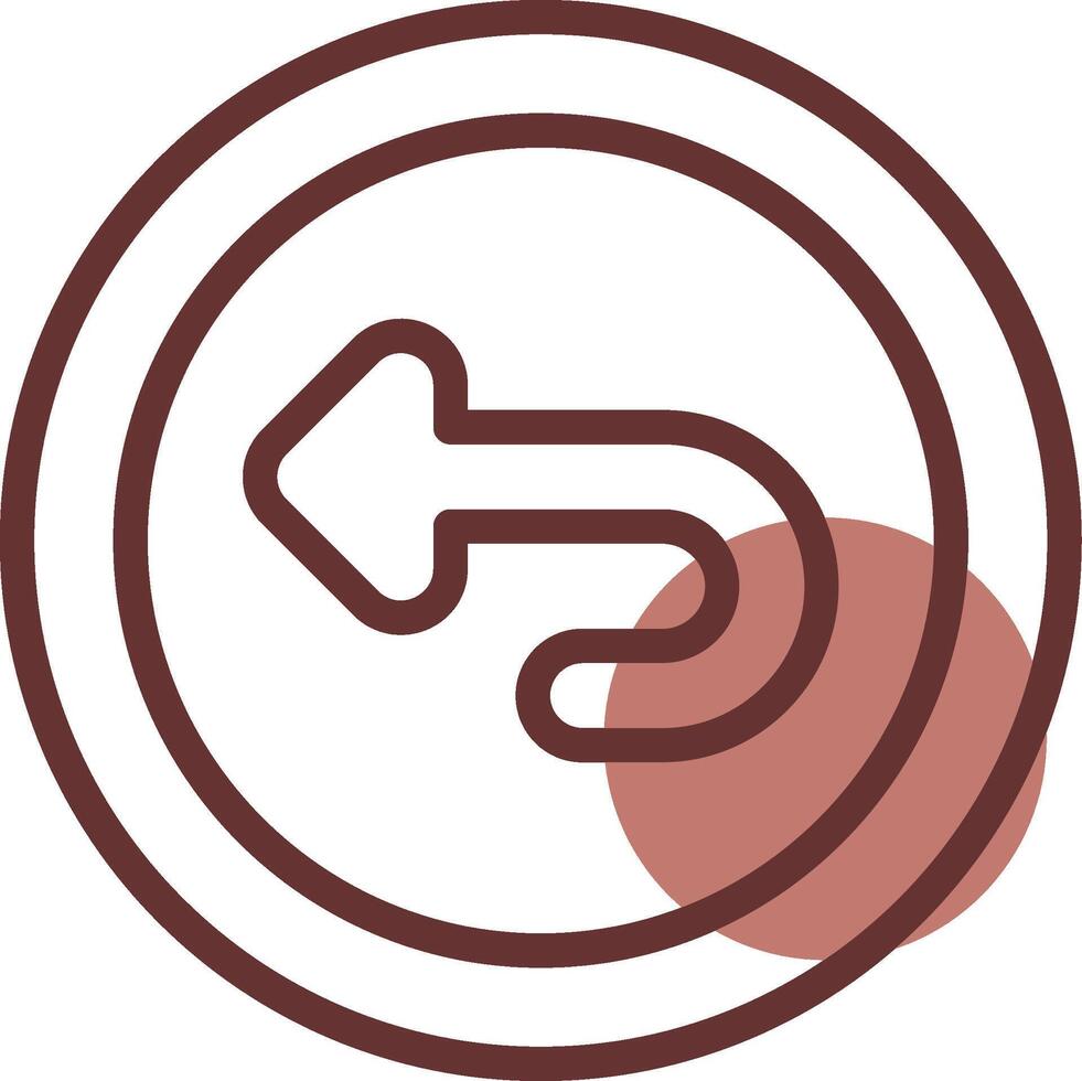 Undo Creative Icon Design vector