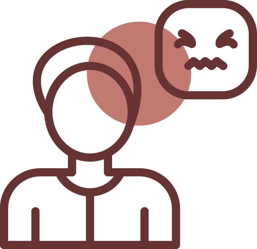 Cringe Creative Icon Design vector