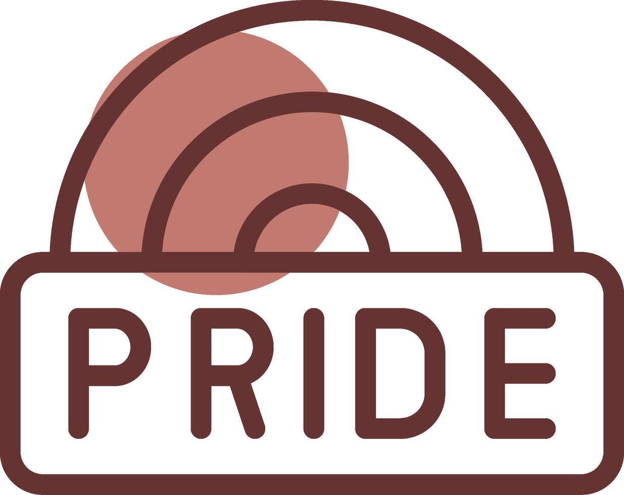 Pride Creative Icon Design vector