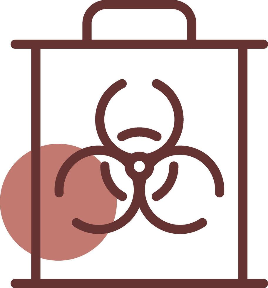 Biohazard Creative Icon Design vector