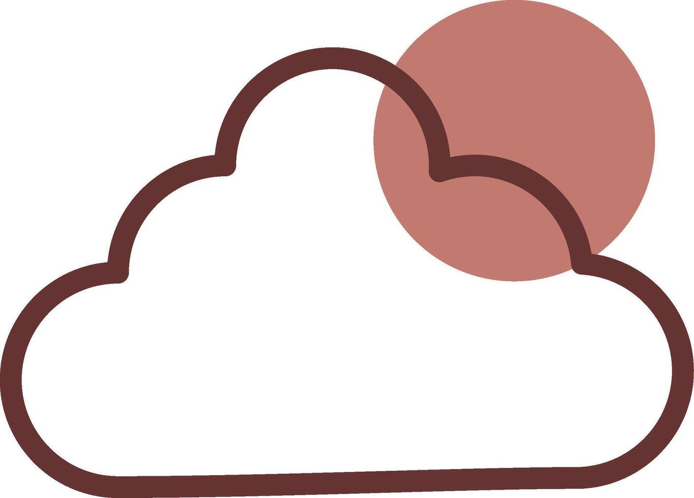 Cloud Creative Icon Design vector