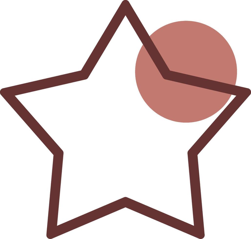 Star Creative Icon Design vector