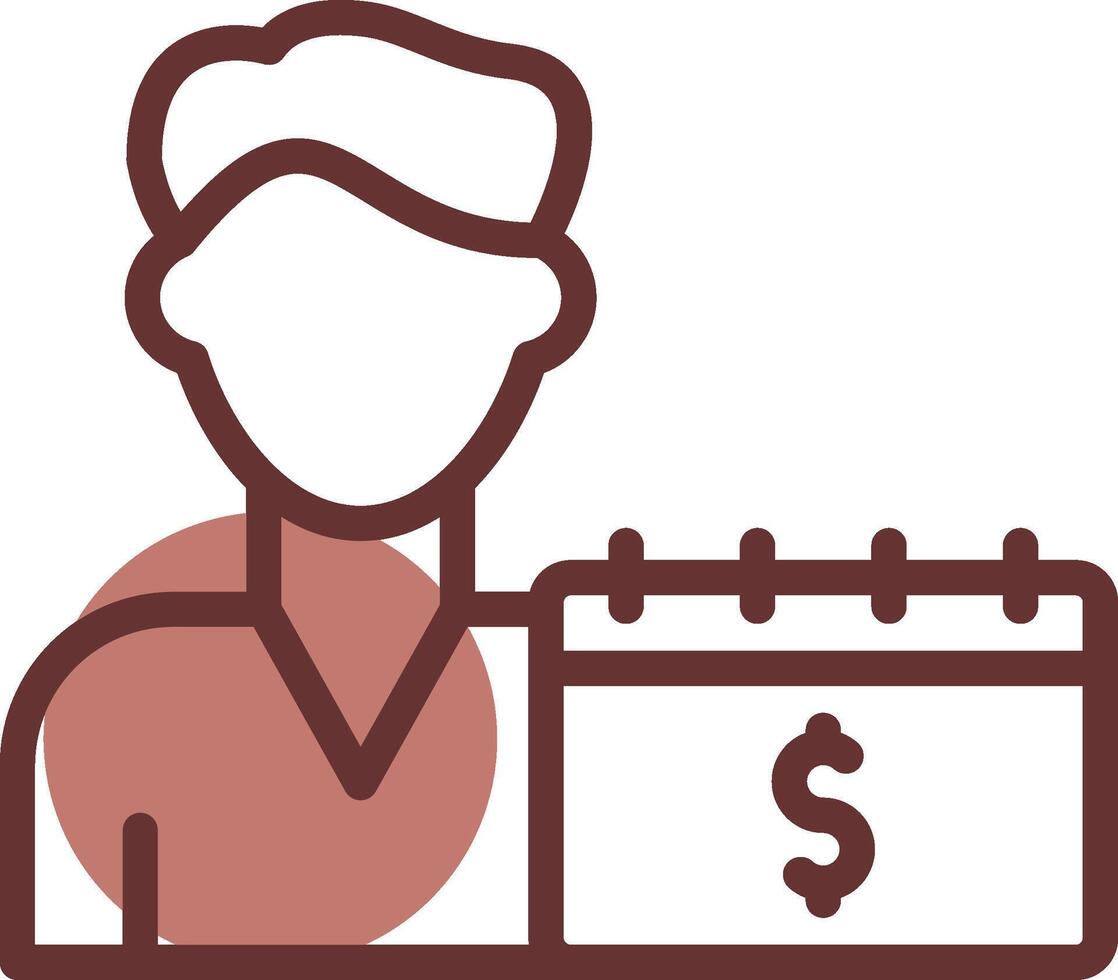 Fixed Funding Creative Icon Design vector